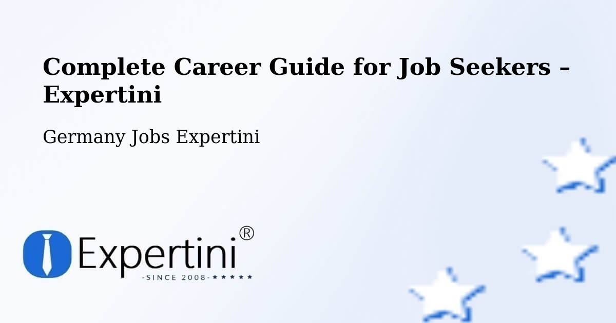 Career Guide for Job Seekers – Meschede - Meschede, Germany Jobs Expertini