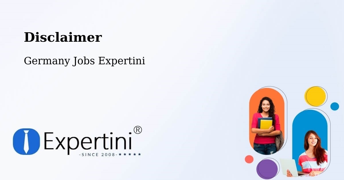 Disclaimer – Meschede - Germany Jobs Expertini