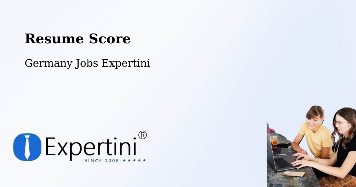 Resume Score & Job Description Match Tool – Meschede - Germany Jobs Expertini